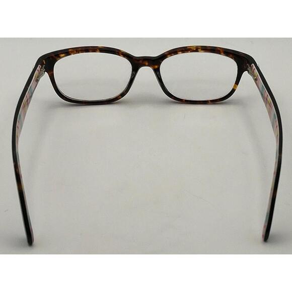 Kate Spade New York eyeglasses Frames Only Brylie RNL 135 Havana Tortoise/Stripe - Picture 5 of 12
